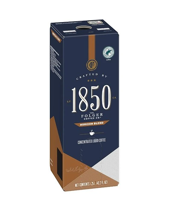 Folgers 1.25 Liter 1850 Horizon Blend (Replaces Dark Roast) (Eighteen Boxes) 4 Folgers 1.25 Liter 1850 Horizon Blend (Replaces Dark Roast) (Eighteen Boxes) - Image 2