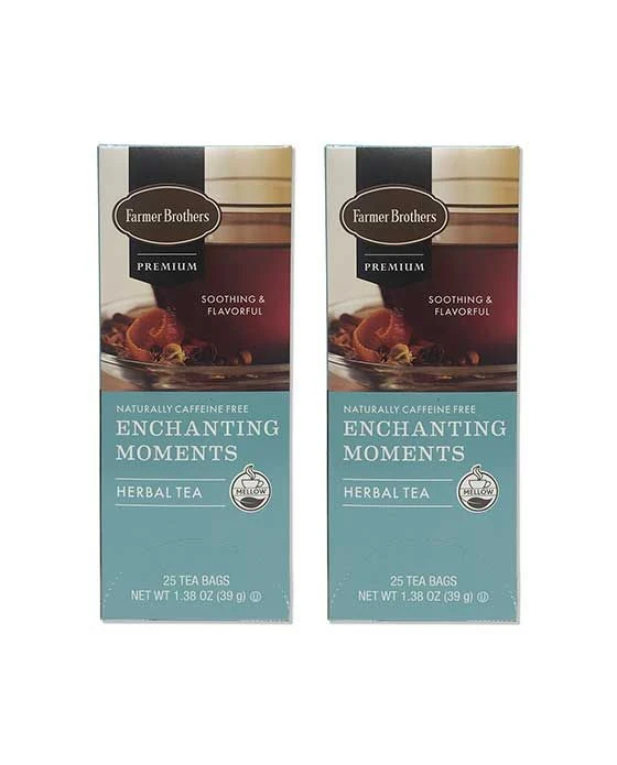 Farmer Brothers Premium: Enchanting Moments Hot Tea, 2/25 Ct Tea Boxes 3 Farmer Brothers Premium: Enchanting Moments Hot Tea, 2/25 Ct Tea Boxes