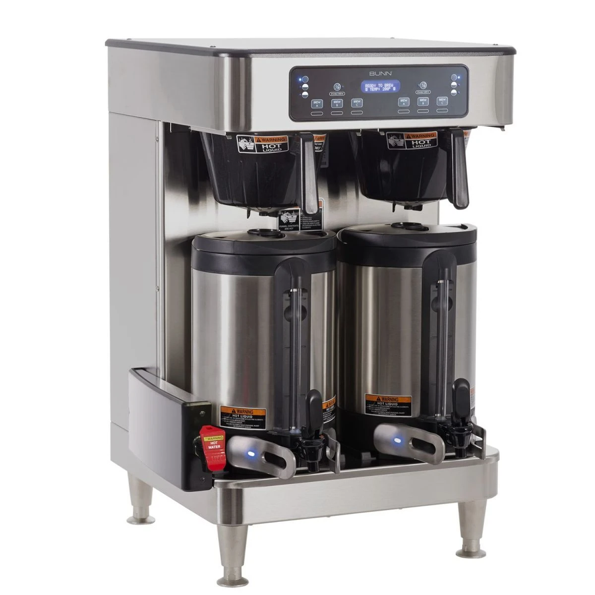 BUNN® Bunn 51200.0100 ICB Infusion Series Twin Soft Heat Coffee Brewer, 120/240V SST 3 BUNN® Bunn 51200.0100 ICB Infusion Series Twin Soft Heat Coffee Brewer, 120/240V SST