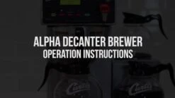 Curtis ALP1GT12A000 Alpha® G3 Decanter 1 Station With 1 Lower Warmer - 120V -Drink Series Store 688985652 da1749fa581329cd827d7cfab978ab6eb8286736b6cc1cfc64dec570ff1f52be d 640
