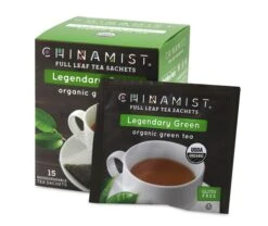 China Mist - Legendary Green Organic Black Full Leaf Tea Sachet, 6 Boxes 15 Count 9 China Mist - Legendary Green Organic Black Full Leaf Tea Sachet, 6 Boxes 15 Count -Drink Series Store 6p 209 cm legendarygreen 15ct b 1 1 1