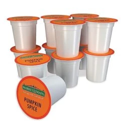 Market & Main Pumpkin Spice Compatible With Keurig K-cup Brewers, 6 Boxes (72 Cups) -Drink Series Store 81suvcqzihl. sx679