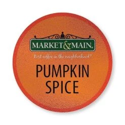 Market & Main Pumpkin Spice Compatible With Keurig K-cup Brewers, 6 Boxes (72 Cups) -Drink Series Store 91v76wostql. sx679