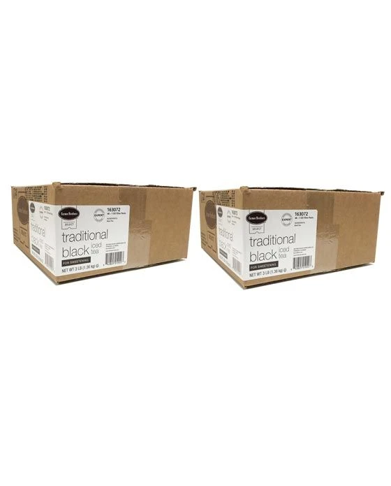 Farmer Brothers Black Iced Tea For Sweetening, 2 Boxes - 48/1 Oz 3 Farmer Brothers Black Iced Tea For Sweetening, 2 Boxes - 48/1 Oz