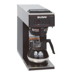 BUNN® BUNN 13300.0011: Pourover Coffee Brewer With 1 Warmer Black