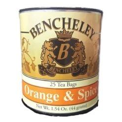 Bencheley Orange & Spice Tea, 25 Tea Bags (1.54 Oz) -Drink Series Store bencheley orange spice tea 1