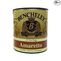 Bencheley Amaretto Tea, 25 Tea Bags (1.46 Oz) -Drink Series Store bencheleyamaretto1 1