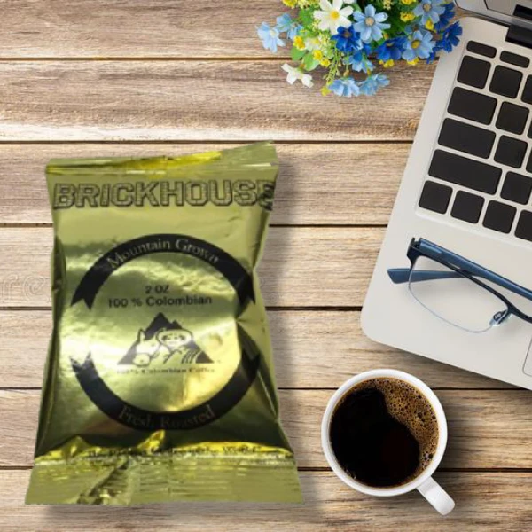 Brickhouse 100% Colombian Ground Coffee, 80/2 Oz Bags 4 Brickhouse 100% Colombian Ground Coffee, 80/2 Oz Bags - Image 2