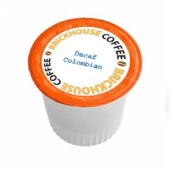 Brickhouse Single Serve Coffee, Decaf Colombian Blend, 72 Count -Drink Series Store brickhouse decaf colombian single serve cups 12 cntt