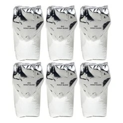 Brickhouse Donut Blend, Medium Roasted Whole Bean Coffee, 6/5LB Bags (30lbs)