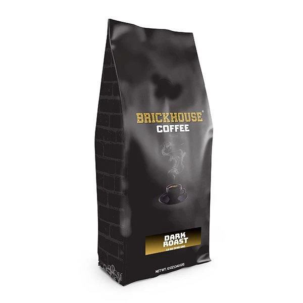 Brickhouse Ground Coffee, Dark Roast, 12oz Bag 3 Brickhouse Ground Coffee, Dark Roast, 12oz Bag