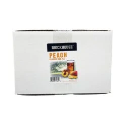 Brickhouse Peach Flavored Iced Tea, 24/3 Oz Packets, Loose Leaf With Filters -Drink Series Store brickhouse peach flavored iced tea 24 3oz 1