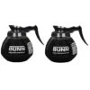 BUNN® BUNN 64oz Blk Hndl Glass Decanter (2pk) -Drink Series Store bunn 64oz Blk Hndl Glass Decanter 2pk 42400.0103 2nd