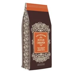 Cafe Mexicano Ground Coffee, Mexican Cinnamon, 1 Lb Bag (4 Pack) -Drink Series Store cafe mexicano ground coffee mexican cinnamon 1 lb bag 2