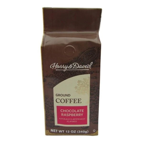 Harry & David Chocolate Raspberry Ground Coffee, 2 Bags (12 Oz Each) 4 Harry & David Chocolate Raspberry Ground Coffee, 2 Bags (12 Oz Each) - Image 2