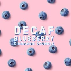 Brickhouse Single Serve Coffee, Decaf Blueberry Cinnamon Crumble, 72 Count -Drink Series Store decaf blueberry cinnamon crumble content 1 2