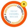 Brickhouse Single Serve Coffee, Decaf Caramel Brulee, 100 Count -Drink Series Store decaf caramel brulee 100 count