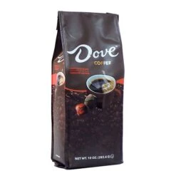 Dove Dark Chocolate, Naturally And Artificially Flavored Ground Coffee, 6/10 Oz Bags -Drink Series Store dove dark chocolate naturally and artificially flavored ground coffee 10 oz bag 1 1 1