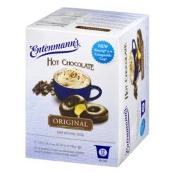 Entenmann's Single Serve Coffee, Hot Chocolate Original, 6/12 Count 13 Entenmann's Single Serve Coffee, Hot Chocolate Original, 6/12 Count -Drink Series Store entenmann s hot chocolate 12 count 3 1