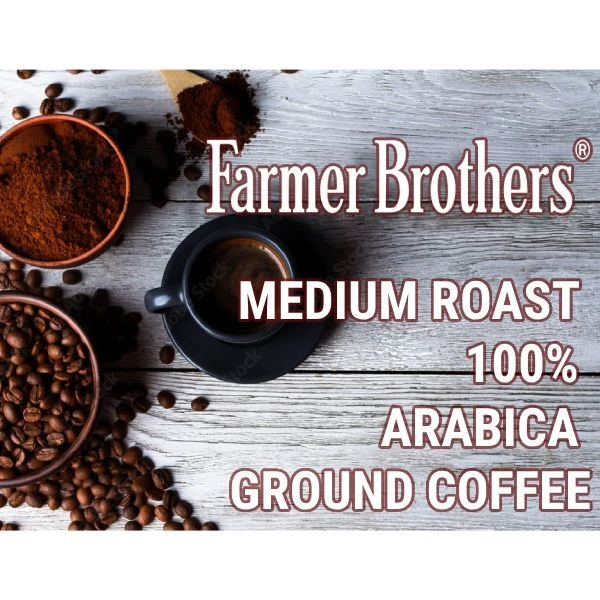 Farmer Brothers Medium Roast 100% Arabica Ground Coffee, 6/5 Lb Bags 5 Farmer Brothers Medium Roast 100% Arabica Ground Coffee, 6/5 Lb Bags - Image 3