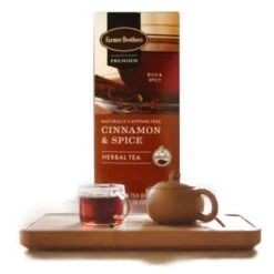 Farmer Brothers Premium: Cinnamon Hot Tea, 6/25 Ct Tea Boxes -Drink Series Store fbcinnamonspice 2