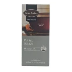Farmer Brothers Premium: Earl Grey Hot Tea, 2/25 Ct Tea Boxes -Drink Series Store fbearlgreyblacktea2 2
