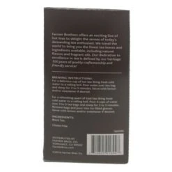 Farmer Brothers Premium: English Tradition, 2/25 Ct Tea Boxes 9 Farmer Brothers Premium: English Tradition, 2/25 Ct Tea Boxes -Drink Series Store fbenglishtradition2 1