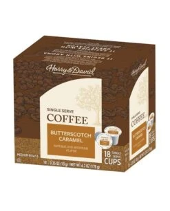 Harry & David Butterscotch Caramel Single Serve Coffee, 2/18 Count 6 Harry & David Butterscotch Caramel Single Serve Coffee, 2/18 Count -Drink Series Store harry david butterscotch caramel single serve coffee