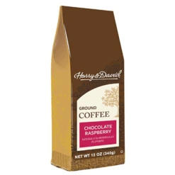 Harry & David Chocolate Cherry Decadence, Chocolate Raspberry Ground Coffee 6 Bags (12 Oz Each) -Drink Series Store harry david min
