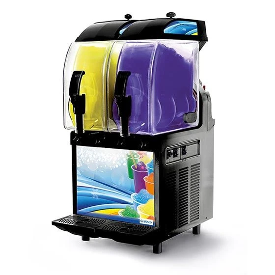 Crathco I-PRO 2M LIGHT PANEL (1206-001) Double 2.9 Gallon Granita / Slushy / Frozen Beverage Machine With Manual Control And Light Panel - 115V 3 Crathco I-PRO 2M LIGHT PANEL (1206-001) Double 2.9 Gallon Granita / Slushy / Frozen Beverage Machine With Manual Control And Light Panel - 115V