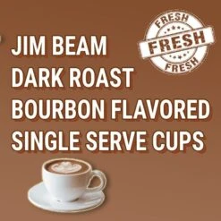 Jim Beam Dark Roast Bourbon Flavored Single Serve Cups, 36 Cups -Drink Series Store jbbourbonsingleserves 1