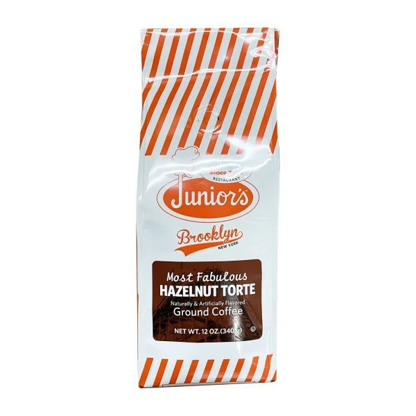Junior's Most Fabulous Hazelnut Torte, Medium Roast Ground Coffee, 4/12 Oz Bags 5 Junior's Most Fabulous Hazelnut Torte, Medium Roast Ground Coffee, 4/12 Oz Bags - Image 3