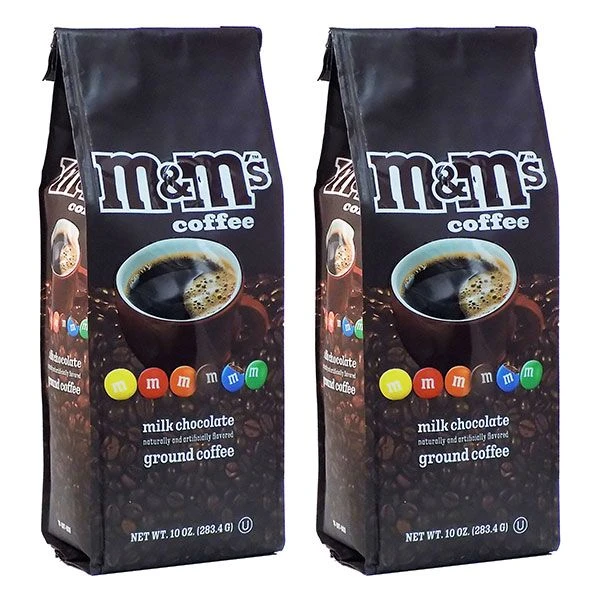 M&M's Milk Chocolate, Naturally And Artificially Flavored Ground Coffee, (2 Bags/10 Oz) 3 M&M's Milk Chocolate, Naturally And Artificially Flavored Ground Coffee, (2 Bags/10 Oz)