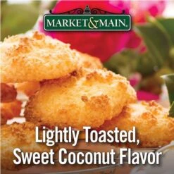 Market & Main Coconut Macaroon Single Serve Coffee Cups, 2 Boxes (24 Cups) -Drink Series Store market main onecup coconut macaroon compatible with keurig k cup brewers 12 count3 2