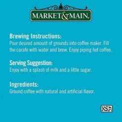 Market & Main® Jamaican Me Crazy Flavored Coffee (6 Bags/12 Oz) -Drink Series Store market n main jamaican me crazy flavored coffee single bag5 1