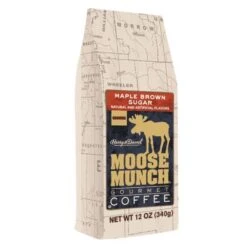 Harry & David Moose Munch Maple Brown Sugar Ground Gourmet Coffee 2 Bags -Drink Series Store mbs2
