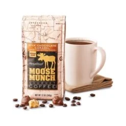 Harry & David Milk Chocolate Caramel Moose Munch Gourmet Ground Coffee 3 Bags 7 Harry & David Milk Chocolate Caramel Moose Munch Gourmet Ground Coffee 3 Bags -Drink Series Store mcc1 1