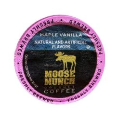 Moose Munch Northwest, Dark Chocolate Caramel, Chocolate Peanut Butter, Maple Vanilla 4/18 Ct -Drink Series Store moosemucnhmapplevanilla 7