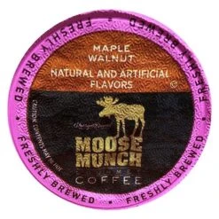 Moose Munch Single Serve Coffee By Harry & David, Maple Walnut, 2/18 Count -Drink Series Store moosemunchmaplewalnut 2