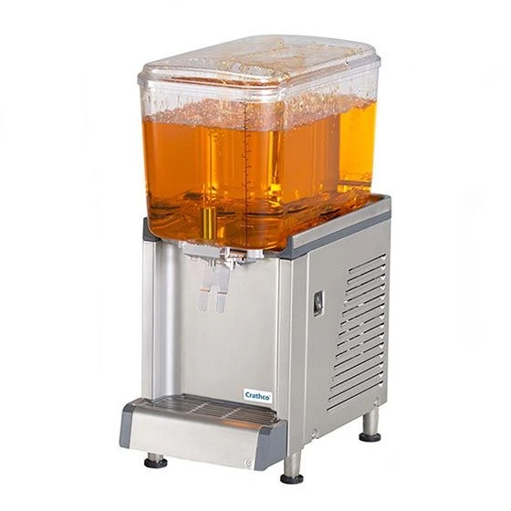 Crathco CS-1D-16 Simplicity Bubbler Series Single 4.75 Gallon Bowl Premix Cold Beverage Dispenser With Agitation Function 3 Crathco CS-1D-16 Simplicity Bubbler Series Single 4.75 Gallon Bowl Premix Cold Beverage Dispenser With Agitation Function