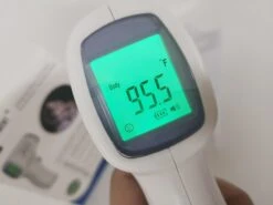 Digital Lcd Infrared Thermometer Non-contact Forehead Baby Adult Temperature USA 12 Pack -Drink Series Store thermometer 3